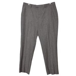 Men's Grey Tweed Banana Republic Slim Fit Pants - 36x30